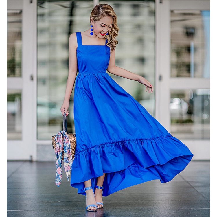 Who What Wear Cobalt Blue Dress From Target
